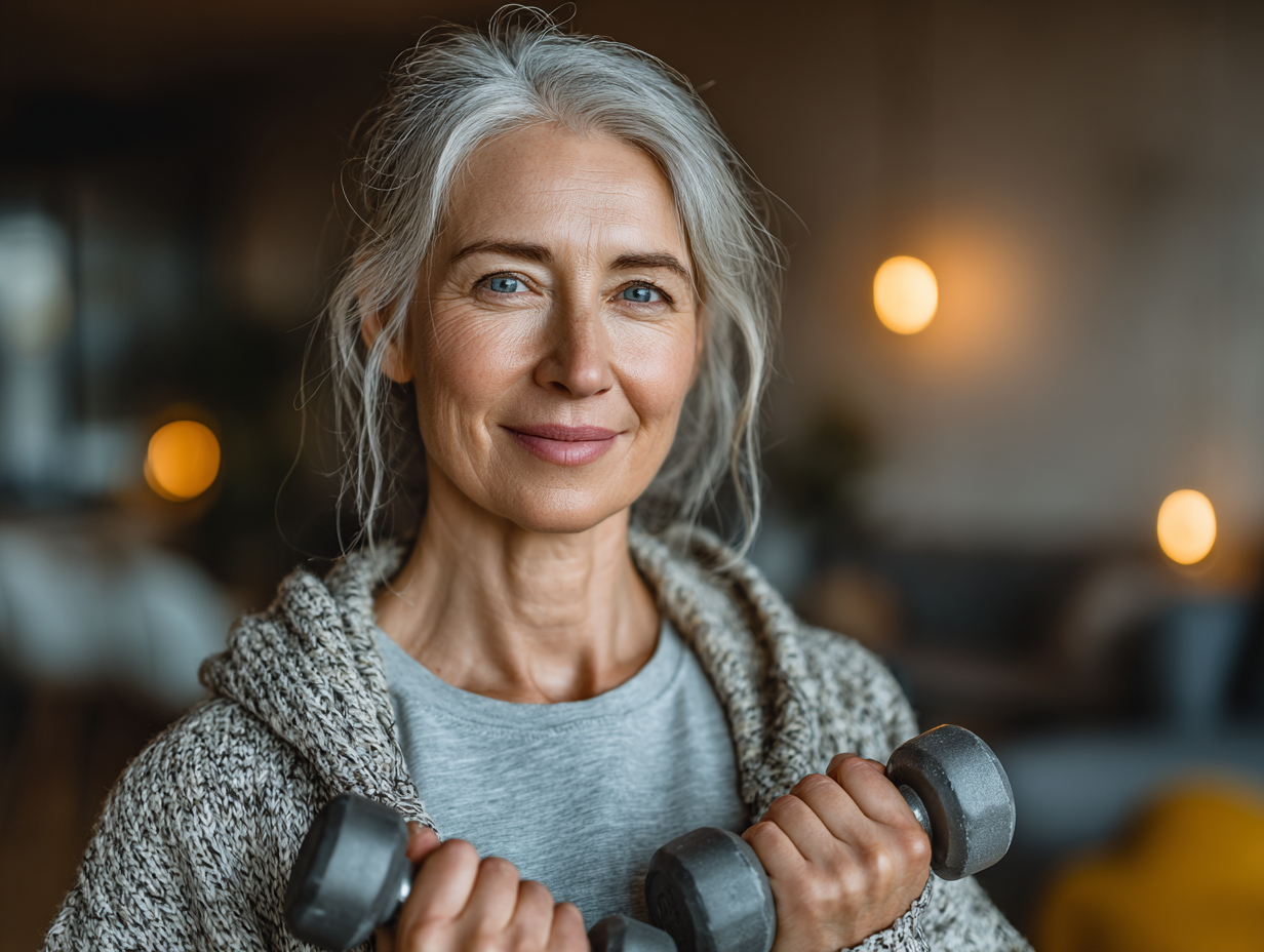 Zakladateľka GoldenCircle v záhrade